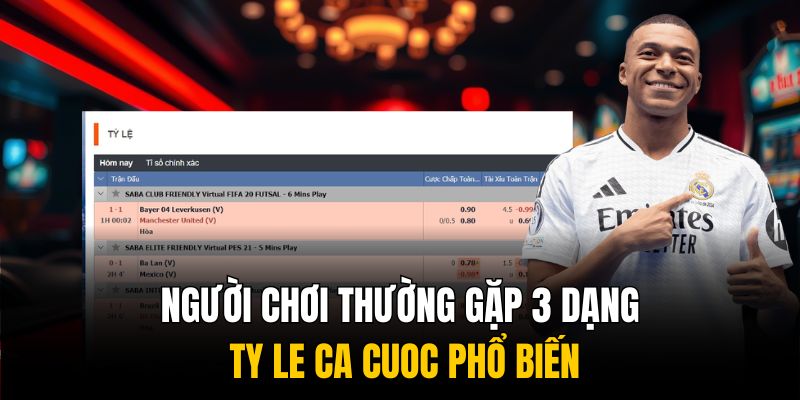 Giải mã ty le ca cuoc - Bí kíp tối ưu hiệu quả cá cược 3 Người chơi thường gặp 3 dạng ty le ca cuoc phổ biến