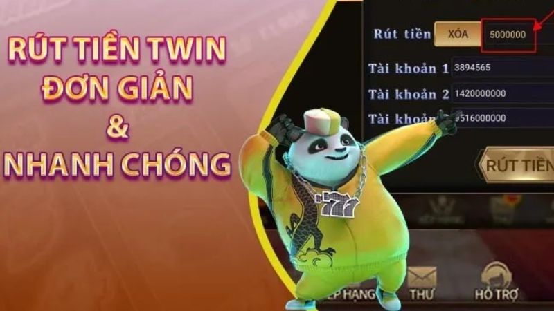 Rút tiền Twin68 - Từng bước giao dịch lấy thưởng nhanh 2 Có rất nhiều phương thức rút tiền Twin68 đang được cổng game hỗ trợ